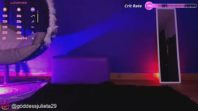 GoddessJulieta  online show from 07/01/26, 07:03