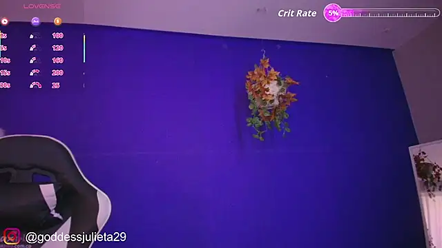 GoddessJulieta  online show from 06/25/26, 06:57