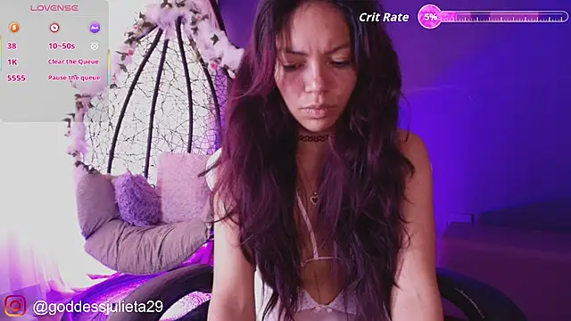 GoddessJulieta  online show from 06/21/26, 07:30