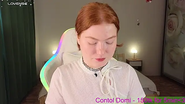 Snapshot of YourGingerCute chatting on 07/19/26, 09:39 YourGingerCute online show from 07/19/26, 09:39