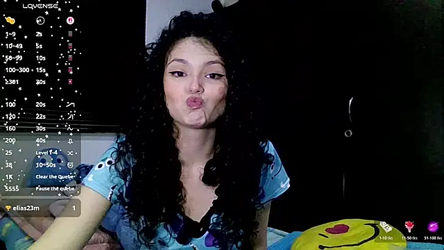 Diamond Curls online show from 07/01/26, 03:34