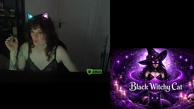 Snapshot of Black_Kitty_Witch chatting on 07/24/26, 09:22 Black Kitty Witch online show from 07/24/26, 09:22