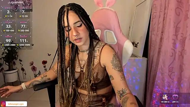 Fallengangel online show from 02/02/25, 08:56