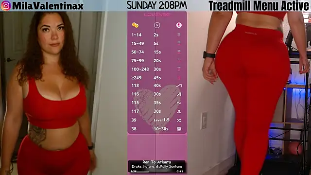 Snapshot of MilaValentina chatting on 06/14/26, 06:09 MilaValentina online show from 06/14/26, 06:09