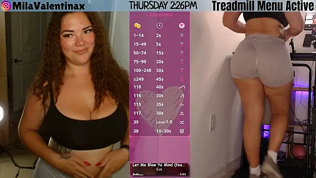 Snapshot of MilaValentina chatting on 06/11/26, 06:27 MilaValentina online show from 06/11/26, 06:27