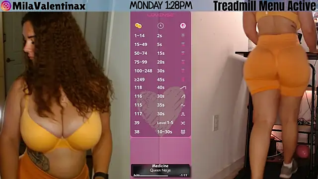 MilaValentina online show from 05/18/26, 05:29