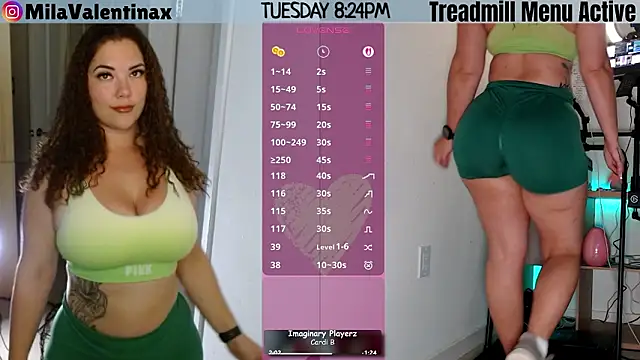 MilaValentina online show from 03/18/26, 12:25