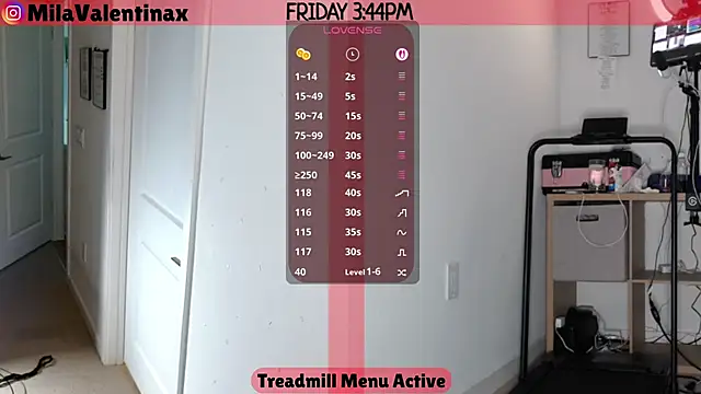 MilaValentina online show from 11/14/25, 08:45