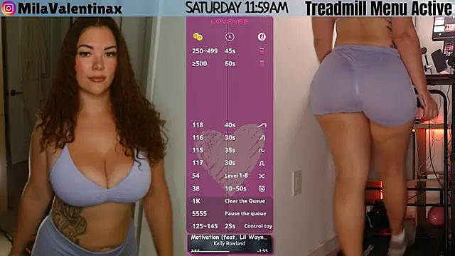 Snapshot of MilaValentina chatting on 07/04/26, 04:00 MilaValentina online show from 07/04/26, 04:00