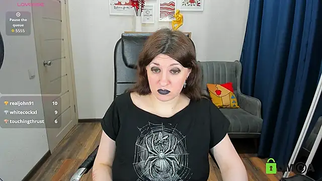 Black Black Rose online show from 03/12/26, 03:34