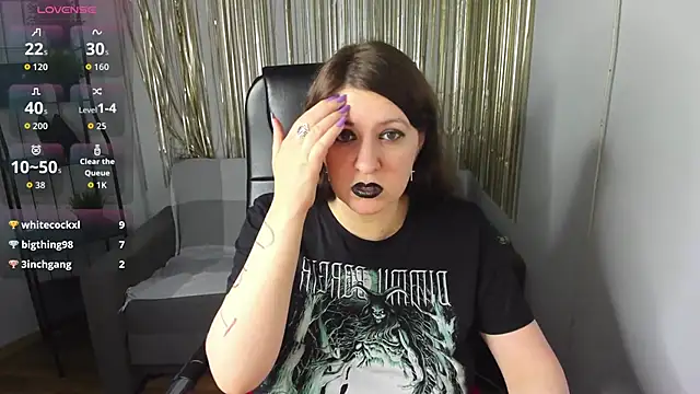Snapshot of Black_Black_Rose chatting on 10/02/25, 03:43 Black Black Rose online show from 10/02/25, 03:43