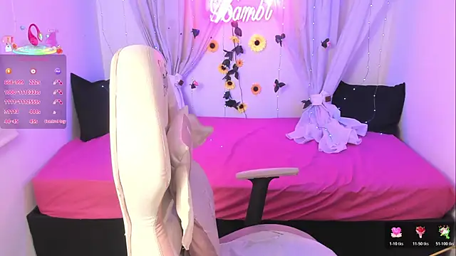 Snapshot of sweetbambi23 chatting on 06/06/26, 01:55 sweetbambi23 online show from 06/06/26, 01:55