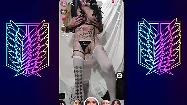 Snapshot of Judig chatting on 02/14/25, 09:55 Judig online show from 02/14/25, 09:55