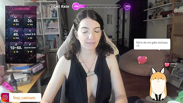 Foxy c online show from 06/01/26, 08:41