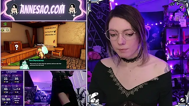 AnneSao online show from 01/12/26, 01:12