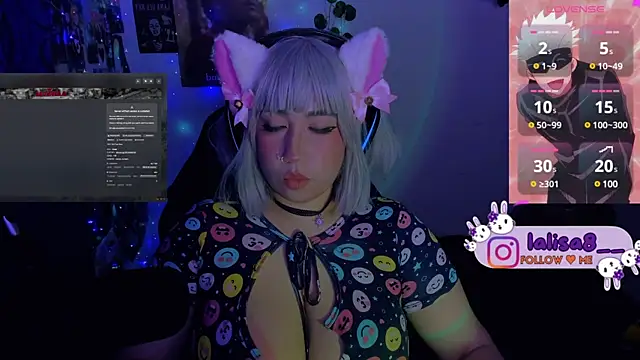 Snapshot of lalisa8 chatting on 01/11/25, 10:51 lalisa8 online show from 01/11/25, 10:51