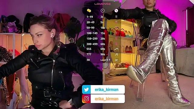 Erika Kirman online show from 01/10/26, 03:07