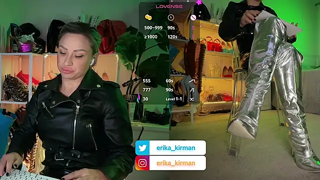 Erika Kirman online show from 01/09/26, 02:35