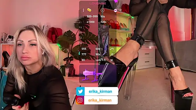 Erika Kirman online show from 09/12/25, 12:49