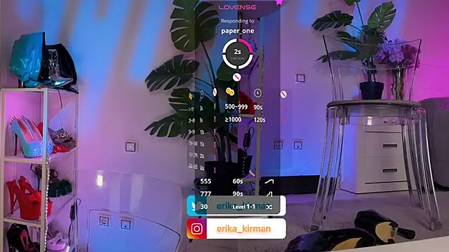 Erika Kirman online show from 06/16/26, 10:04