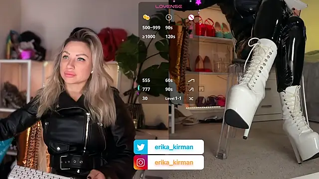 Erika Kirman online show from 01/18/26, 10:07