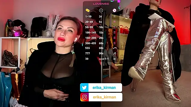 Erika Kirman online show from 01/16/26, 01:04