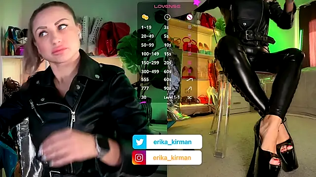 Erika Kirman online show from 11/28/25, 03:56