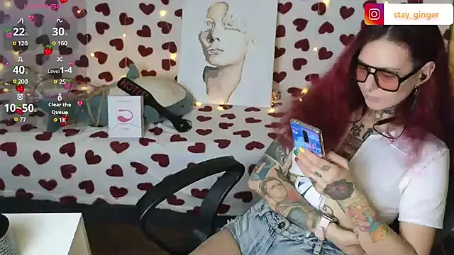 Ginger Stay online show from 03/21/25, 10:39
