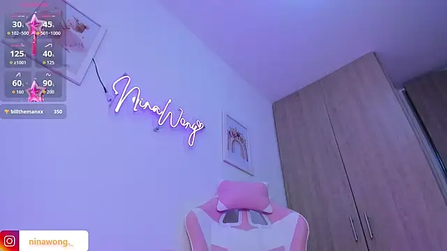 NinaWong online show from 10/29/25, 10:42