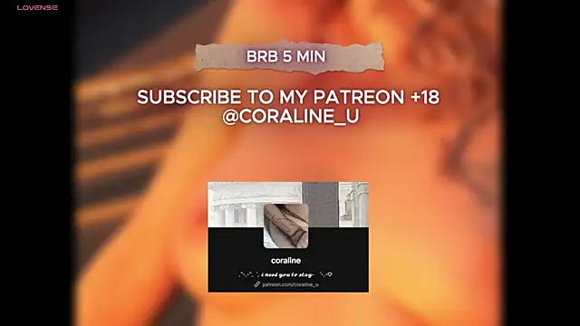 Hairy Coraline online show from 10/07/25, 07:42