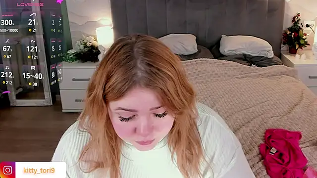 Tori cat online show from 01/16/25, 01:25