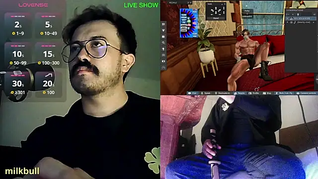 Snapshot of milkbull chatting on 05/27/26, 11:45 milkbull online show from 05/27/26, 11:45