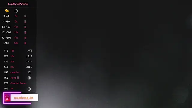 meedussa 20  online show from 01/17/26, 07:56