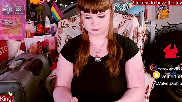 VelvetDiablo online show from 04/01/26, 11:56