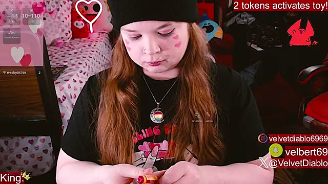 VelvetDiablo online show from 02/12/26, 01:16