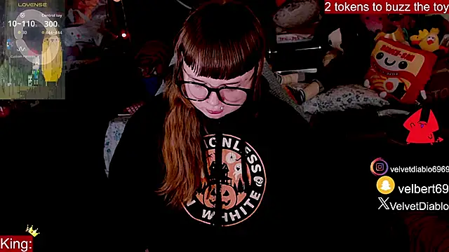 VelvetDiablo online show from 04/22/26, 11:55