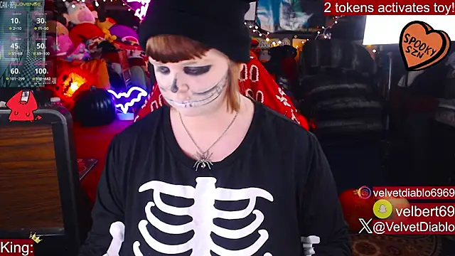 VelvetDiablo online show from 10/21/25, 11:59