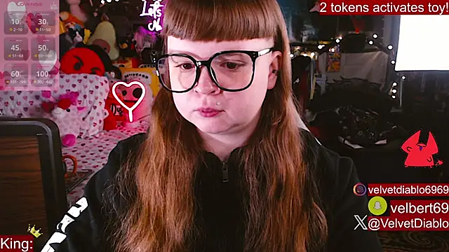 VelvetDiablo online show from 02/19/26, 12:40