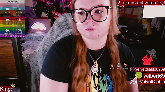 Snapshot of VelvetDiablo chatting on 07/01/26, 12:00 VelvetDiablo online show from 07/01/26, 12:00