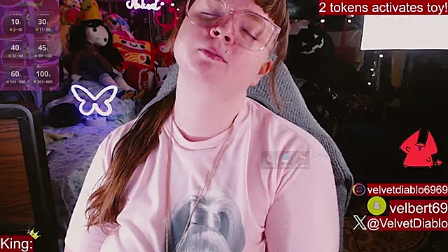 VelvetDiablo online show from 05/07/26, 12:15