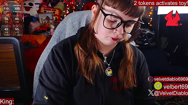 VelvetDiablo online show from 11/26/25, 12:54