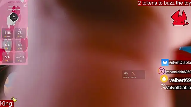 VelvetDiablo online show from 02/10/26, 01:15