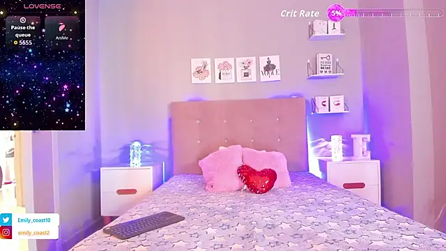 EmilyCoast-1 online show from 02/16/26, 07:23