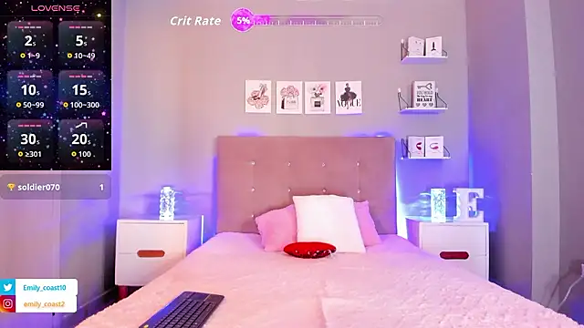 EmilyCoast-1 online show from 03/02/26, 07:21