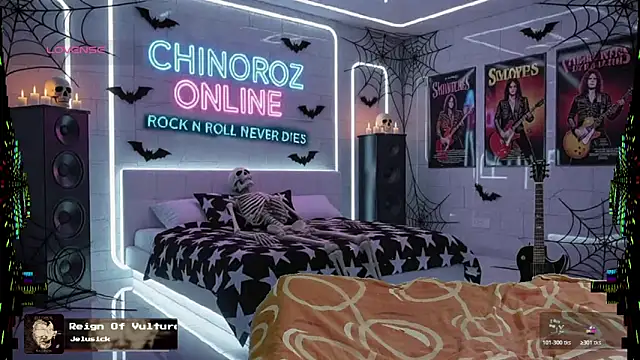 chino roz online show from 10/30/25, 07:17