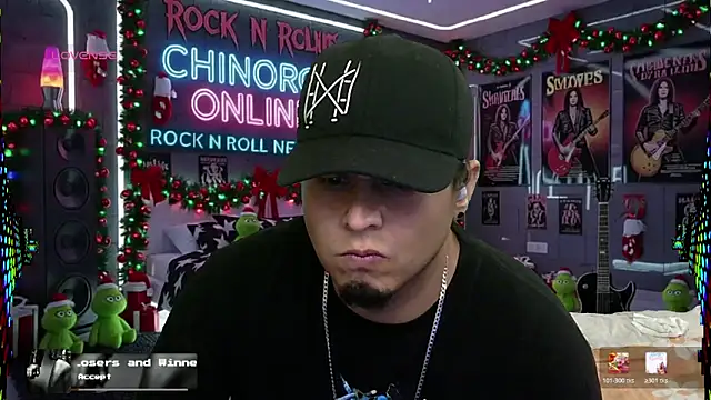chino roz online show from 12/22/25, 08:20