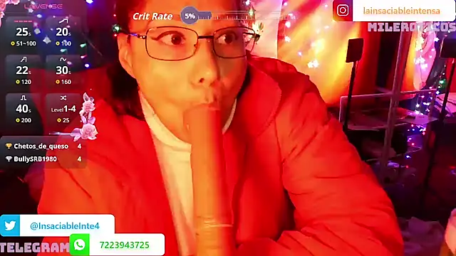 LaInsaciableIntensa online show from 11/28/25, 03:17