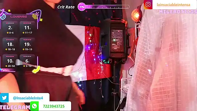 LaInsaciableIntensa online show from 03/08/26, 11:41