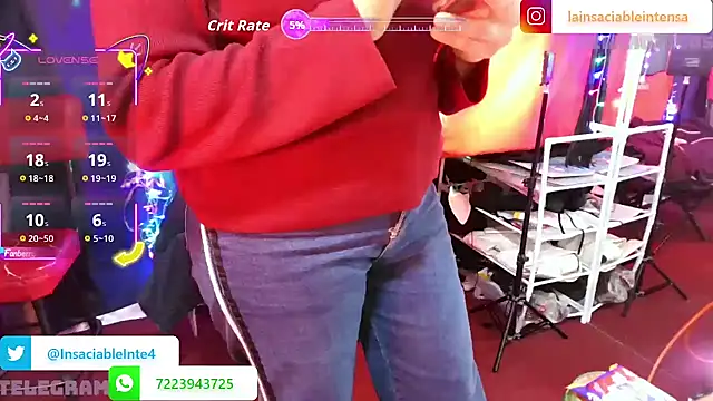 LaInsaciableIntensa online show from 11/30/25, 11:05