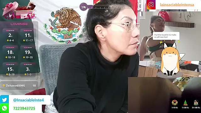 LaInsaciableIntensa online show from 03/21/25, 01:56